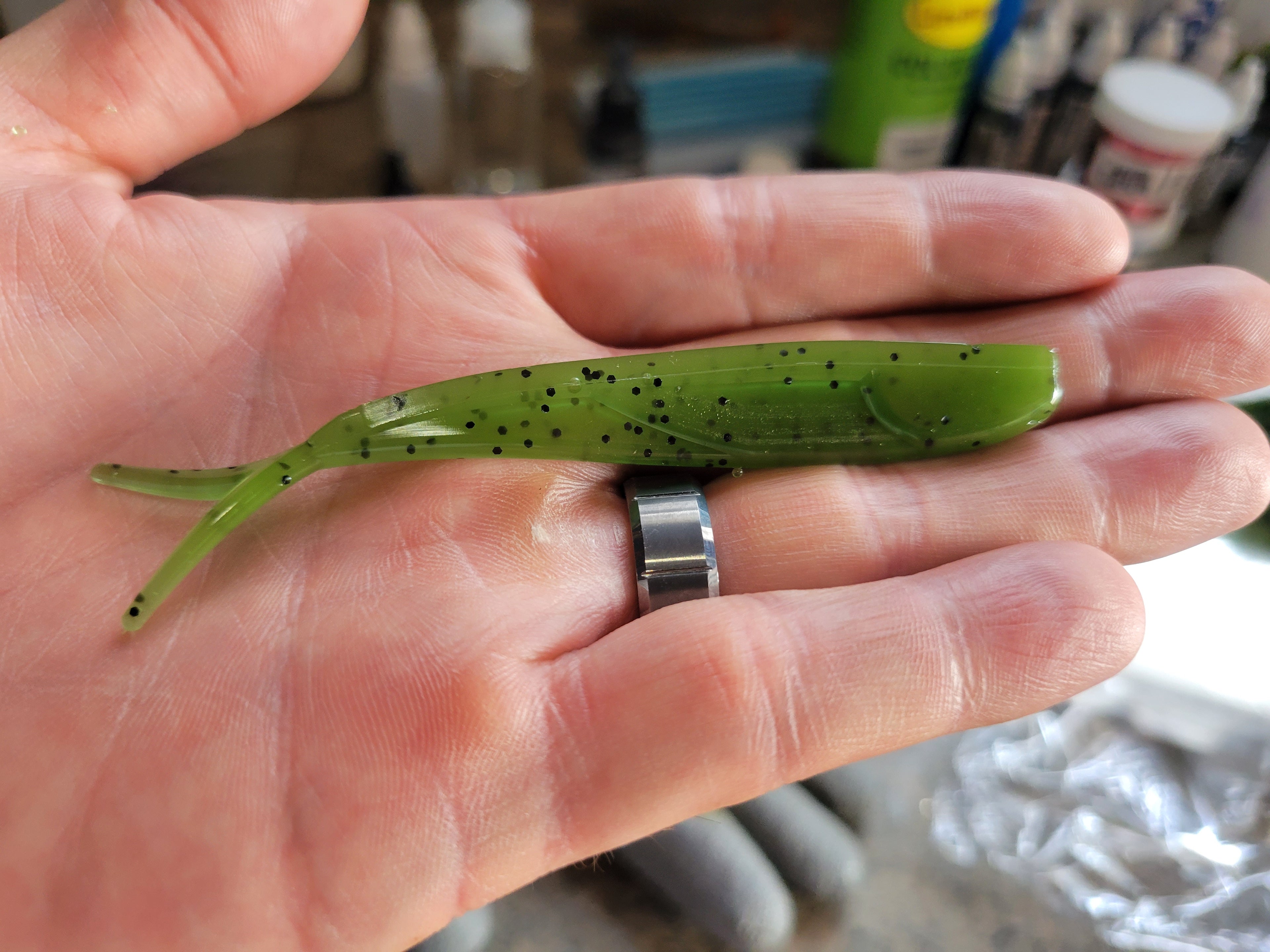 4in Split tail Jigging Minnow