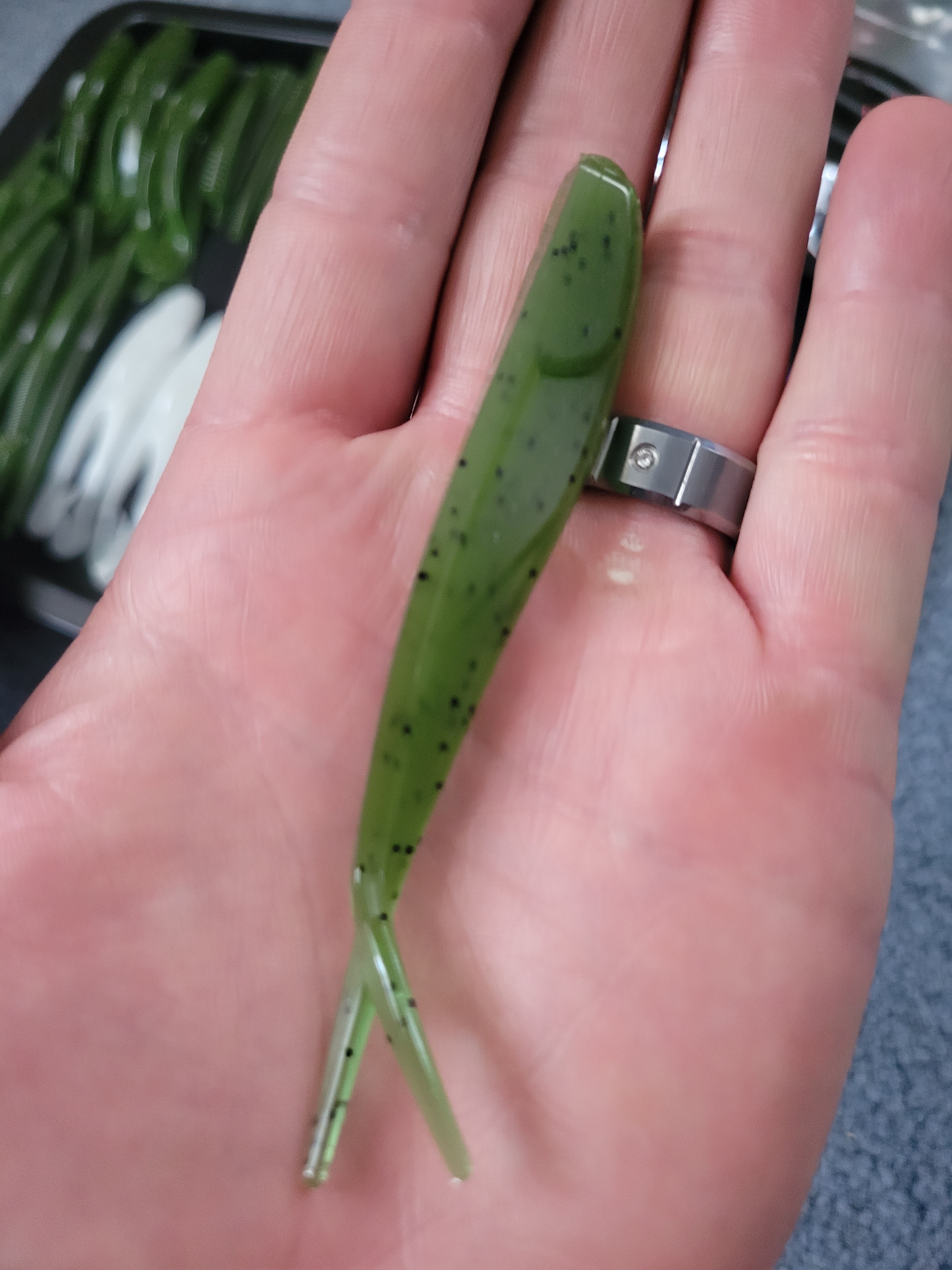 4in Split tail Jigging Minnow