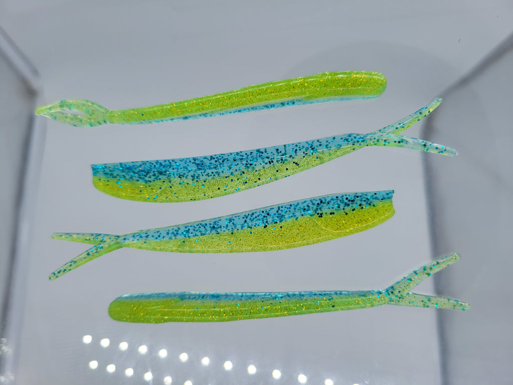 4in Split tail Jigging Minnow