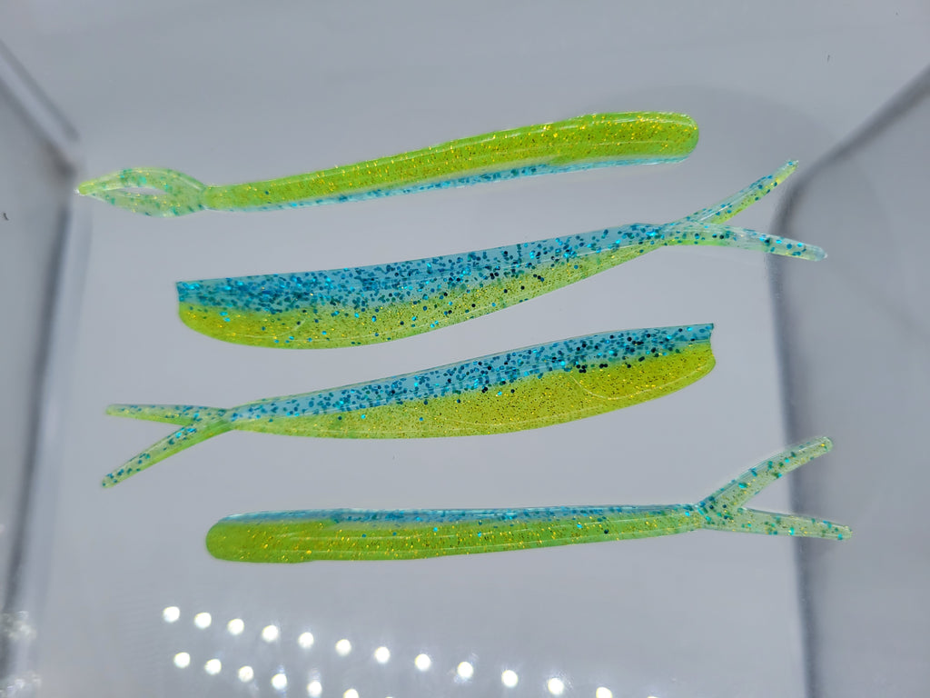 4in Split tail Jigging Minnow
