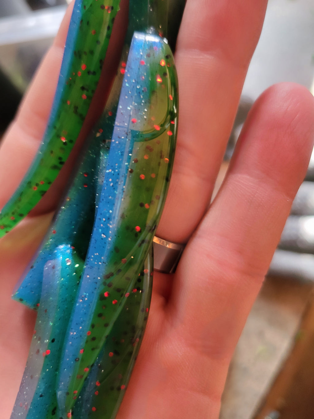 4in Split tail Jigging Minnow