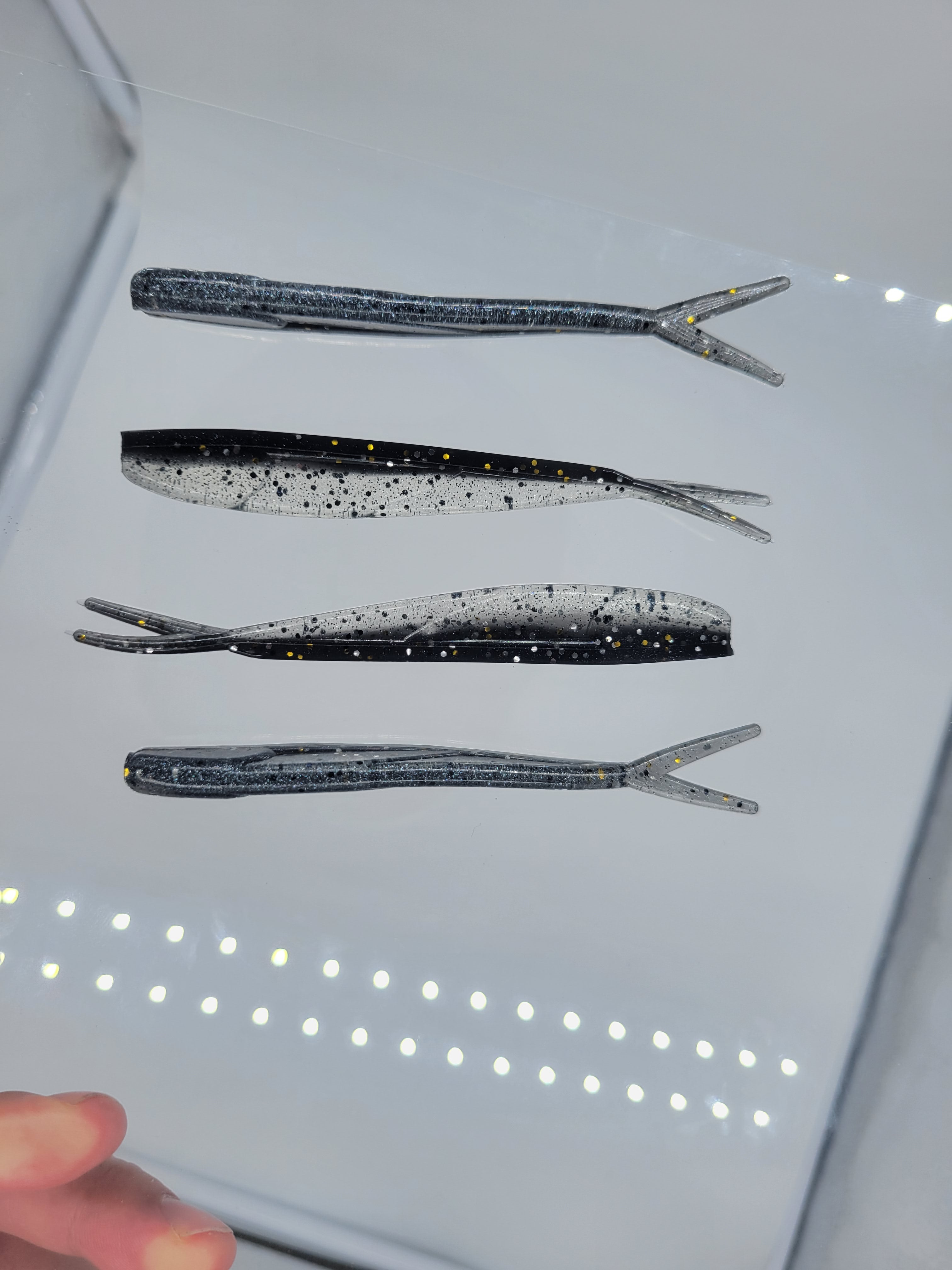 4in Split tail Jigging Minnow