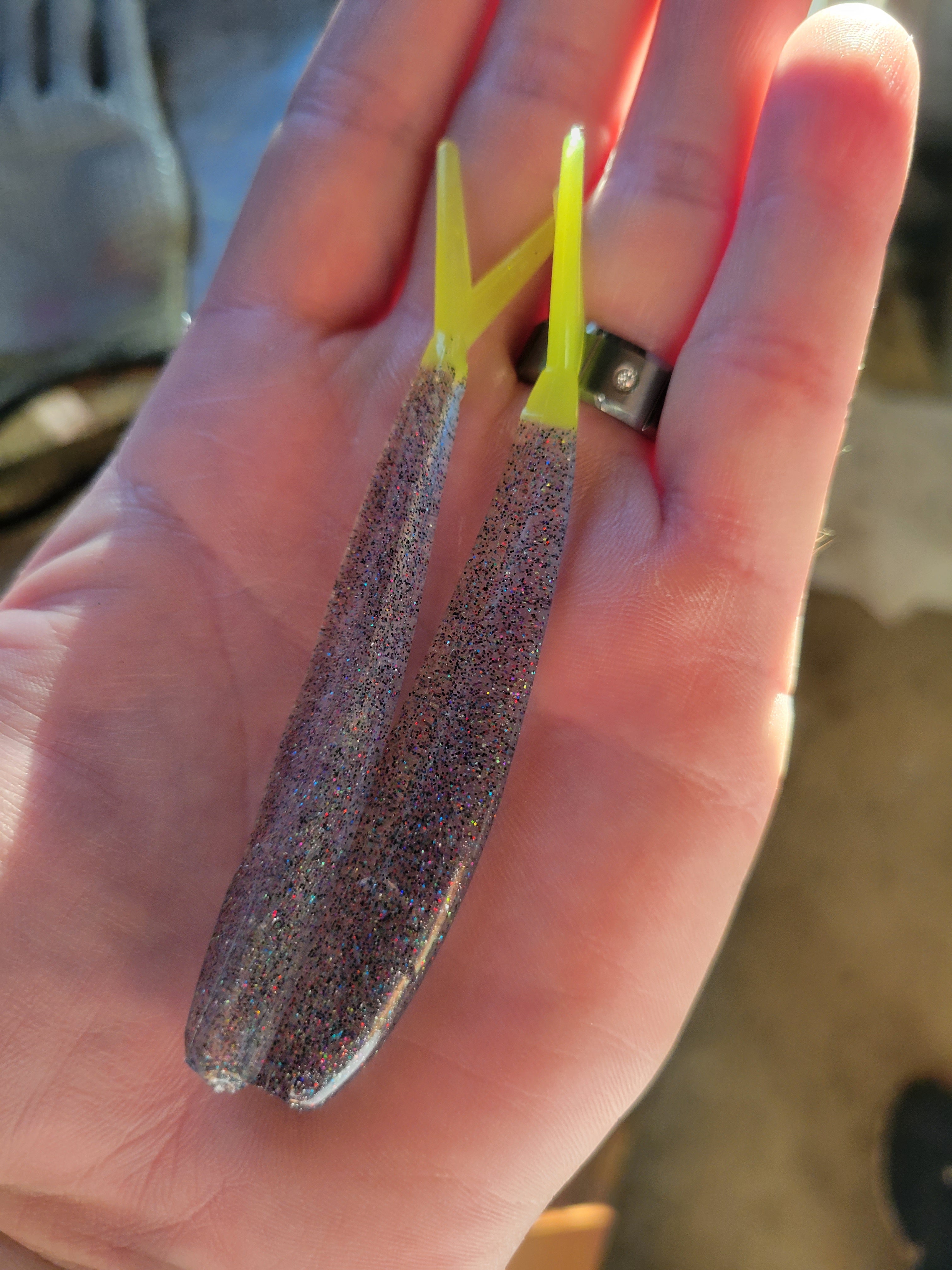 4in Split tail Jigging Minnow