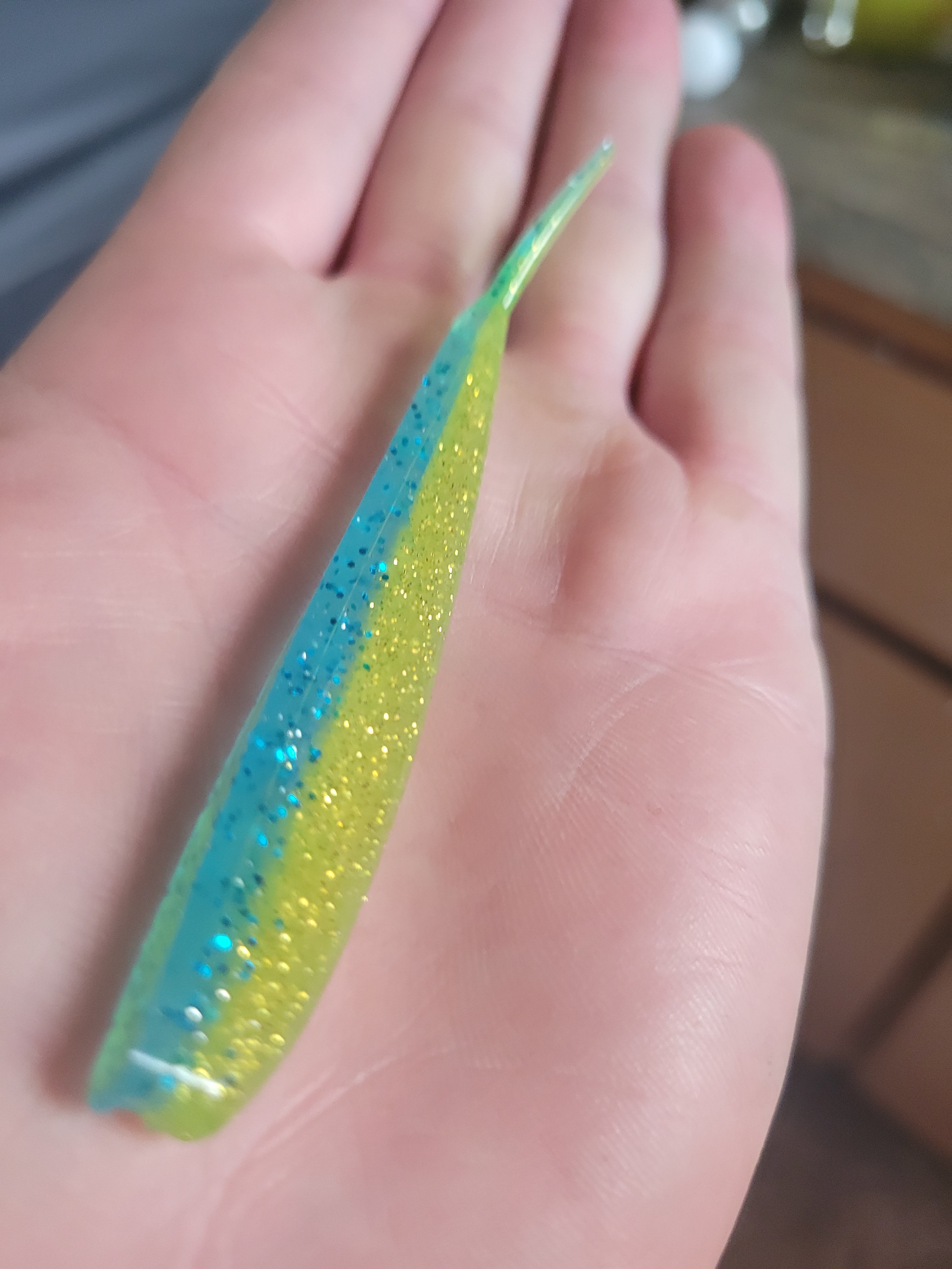 4in Split tail Jigging Minnow