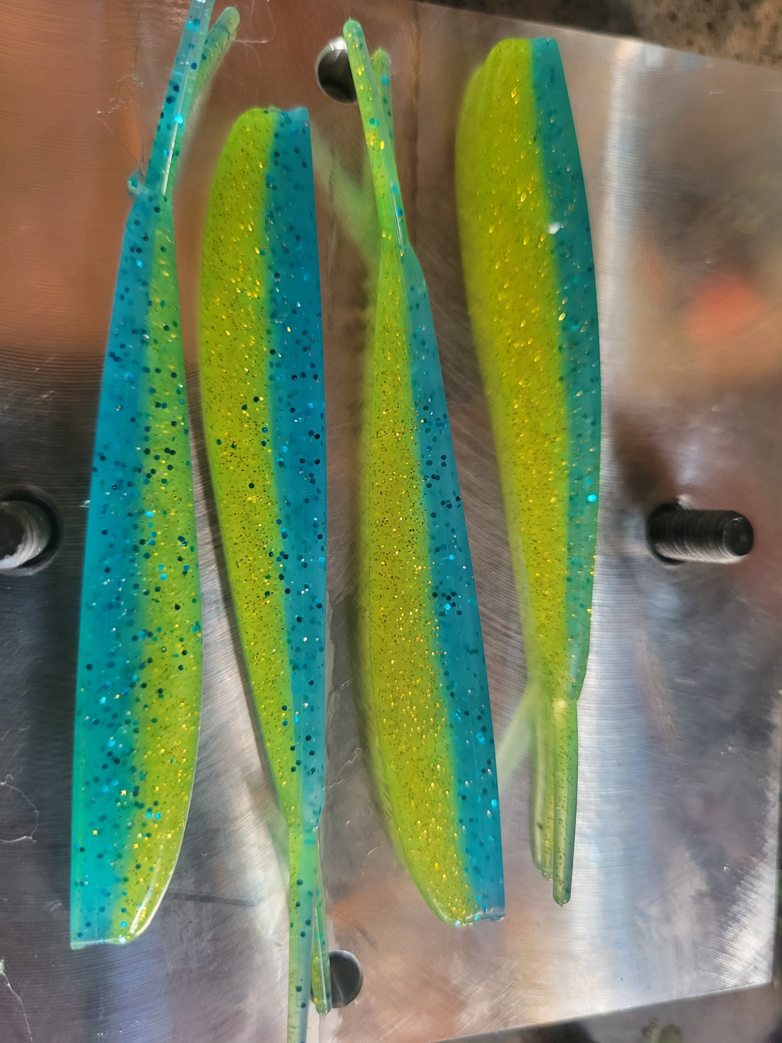 4in Split tail Jigging Minnow