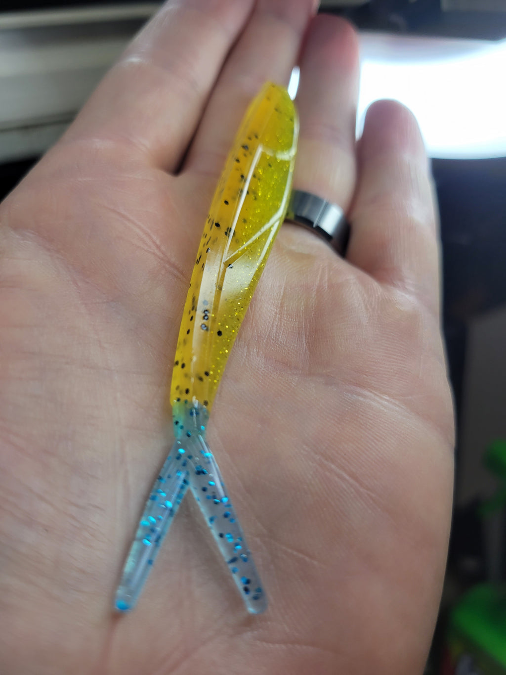 4in Split tail Jigging Minnow