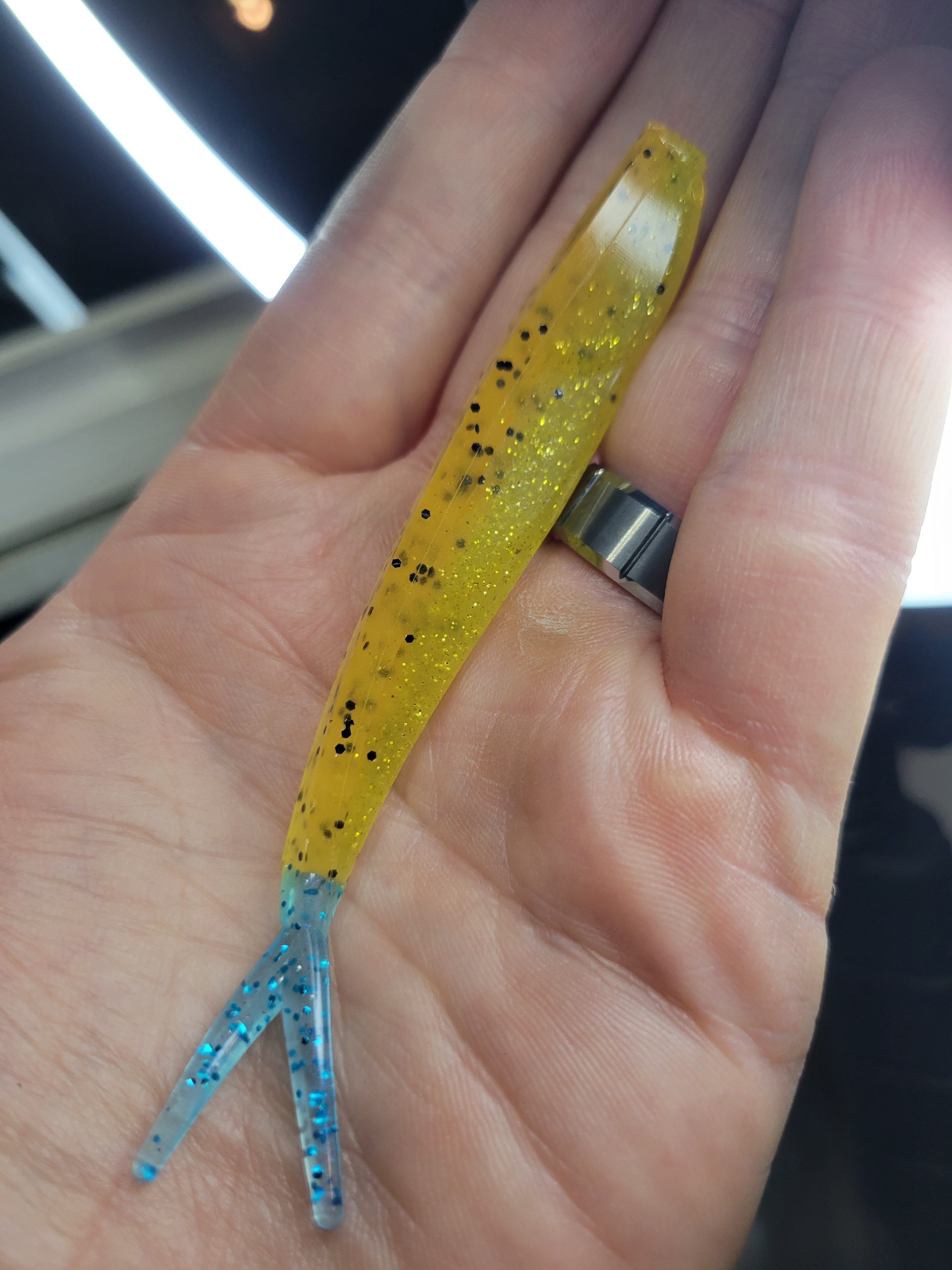 4in Split tail Jigging Minnow