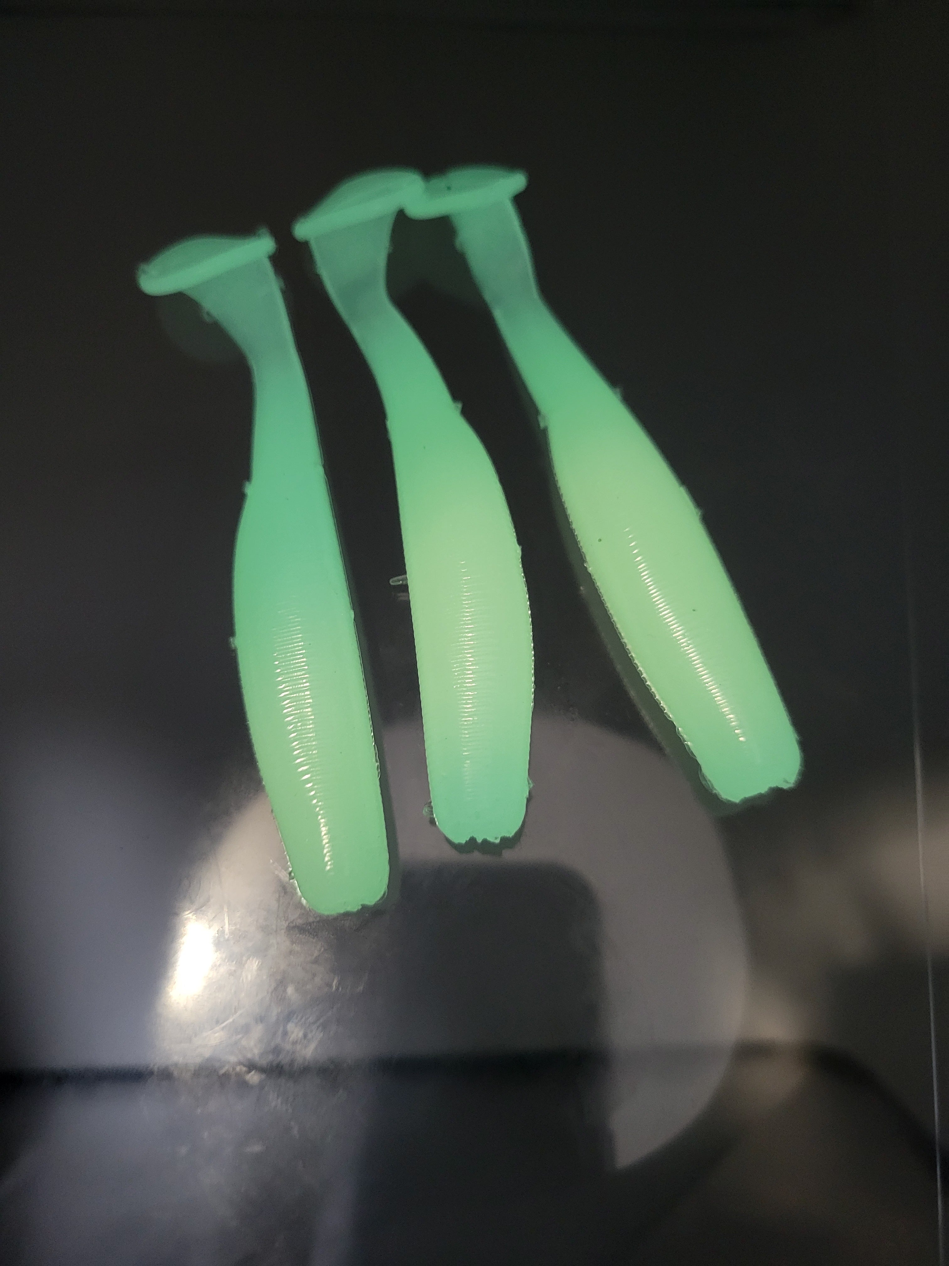 3.8in paddle tail shads