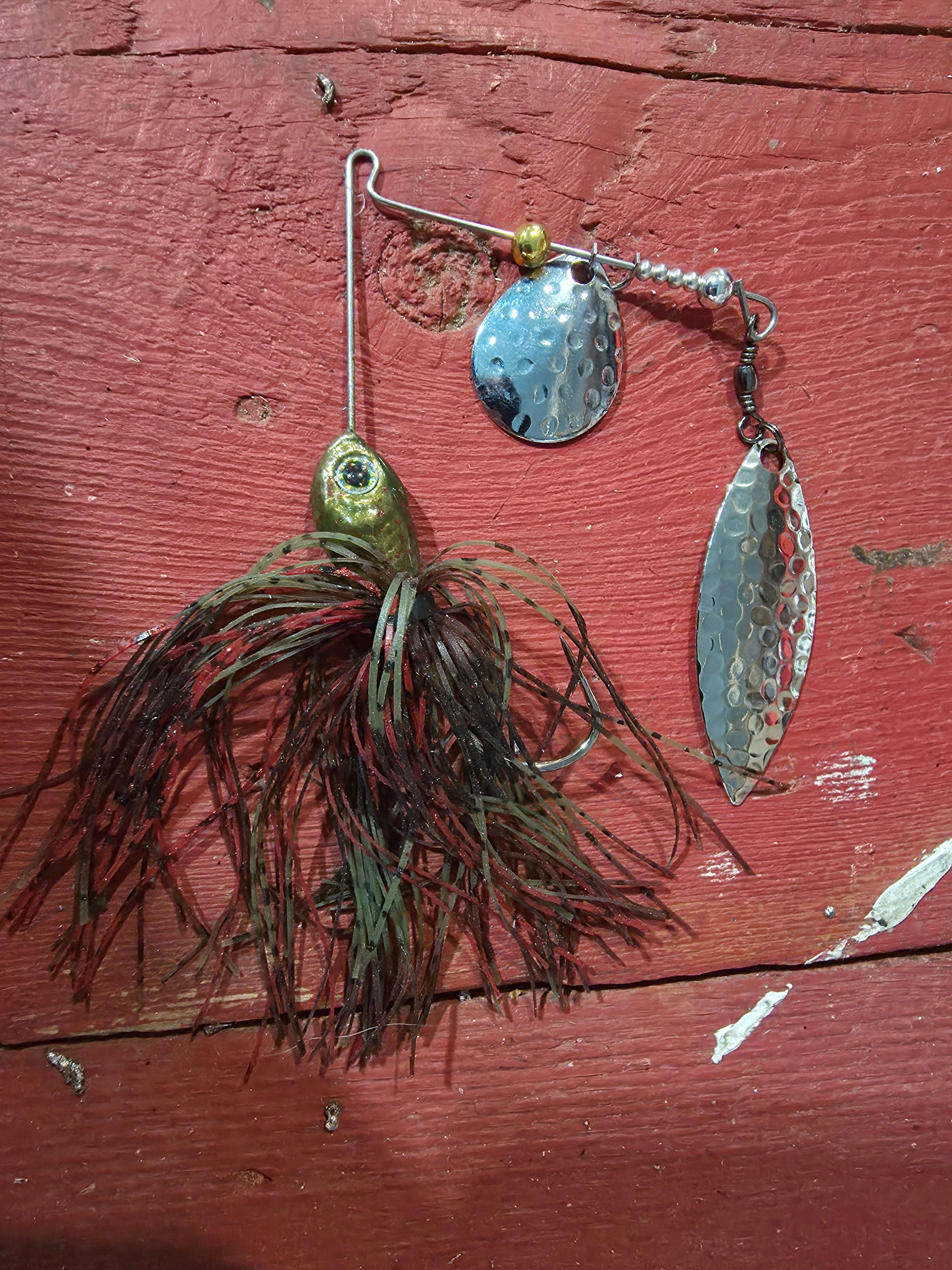 3/8 Oz Grups Green Pumpkin Spinner