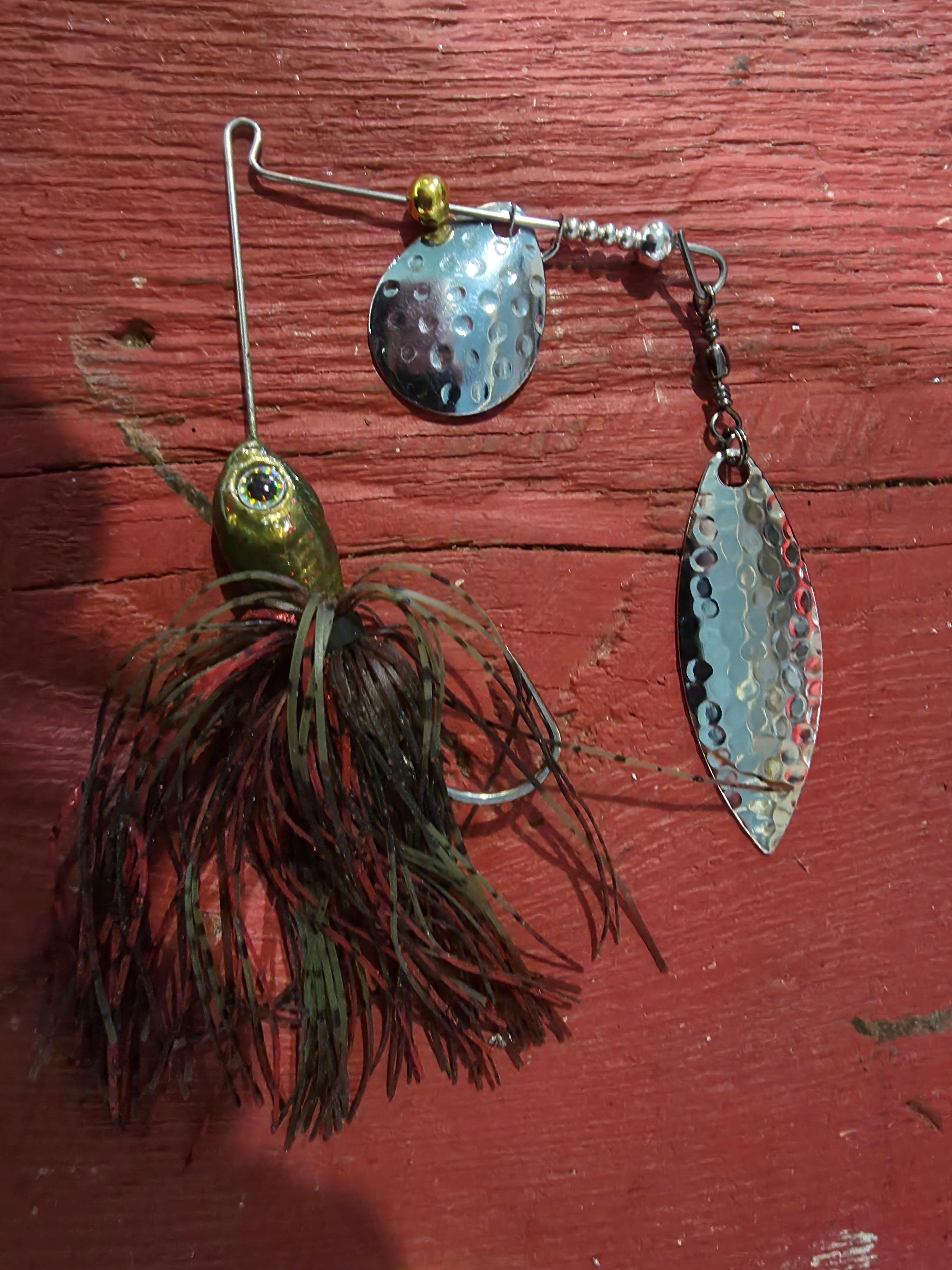 3/8 Oz Grups Green Pumpkin Spinner