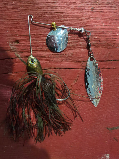 3/8 Oz Grups Green Pumpkin Spinner