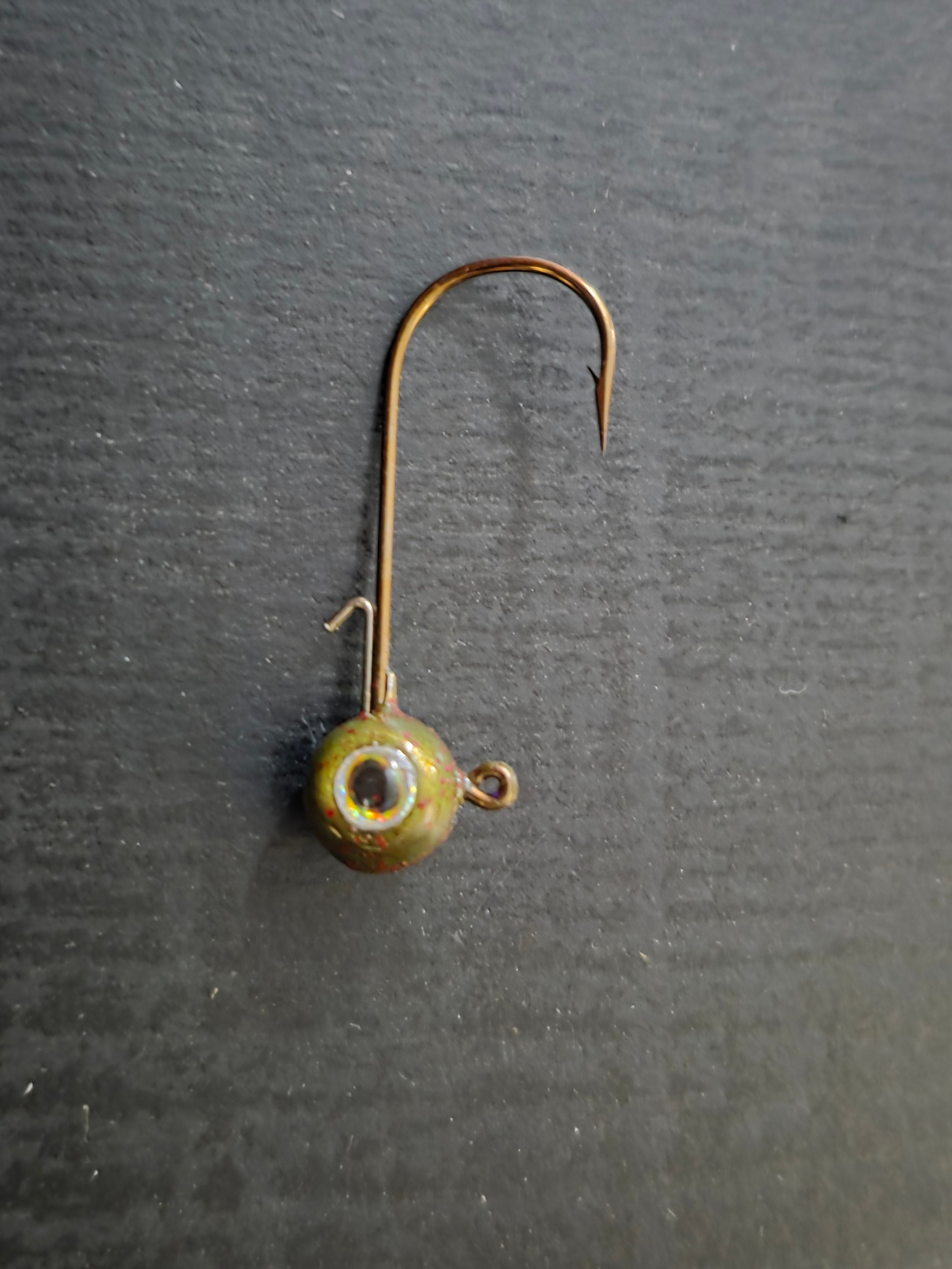 Grups Round Eye Jigs With Wire Hook